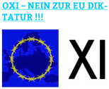 OXI - NEIN ZUR EU DIKTATUR